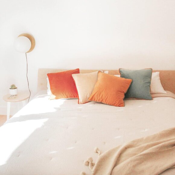 Pillow Covers Cushion Cases Decorative Throw Modern Double-Sided Set 4 18x18" - Picture 2 of 9